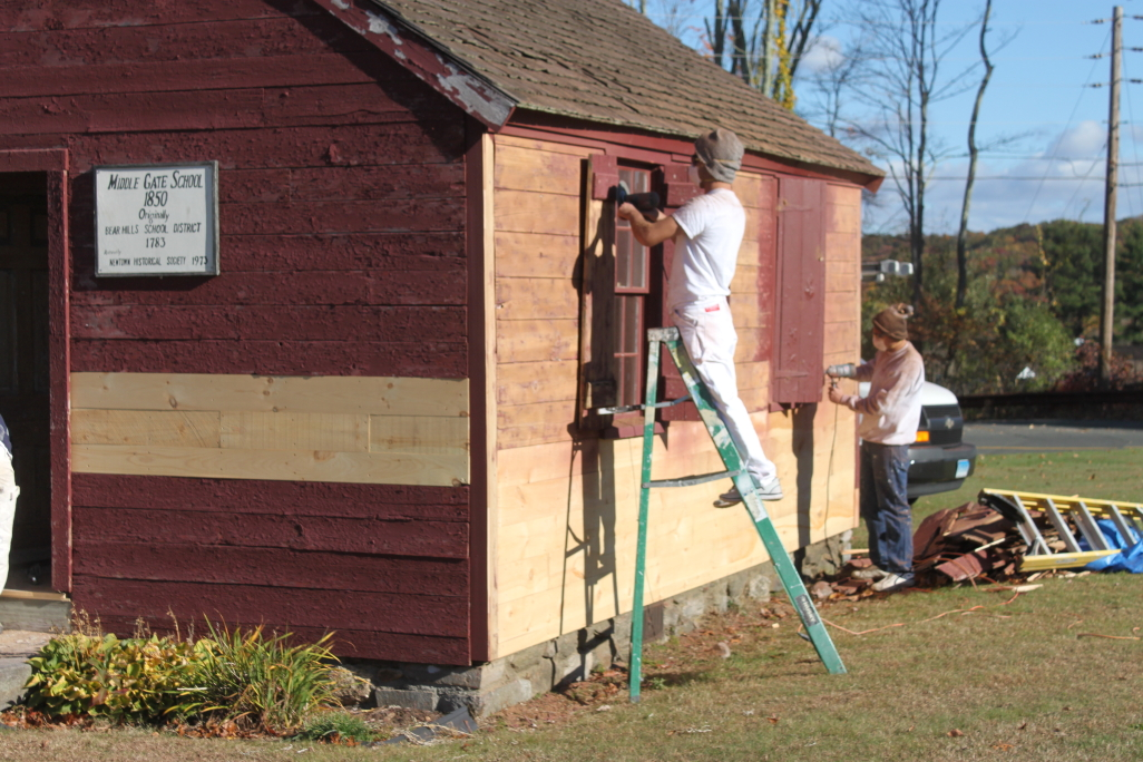 Little Red School House Painting