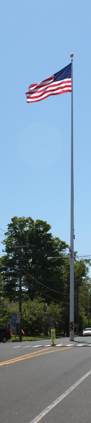 Newtown's Flagpole